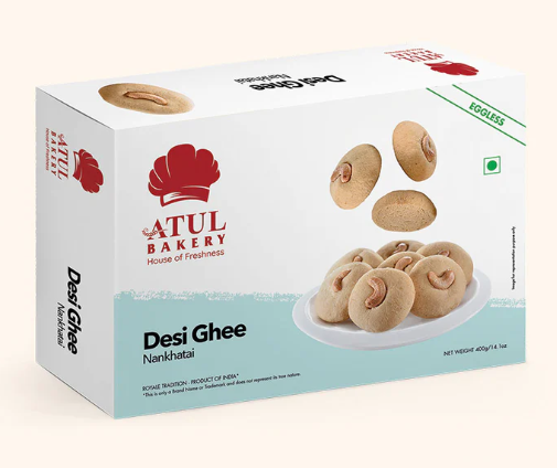 ATUL BAKERY Desi Ghee Nankhatai 14.1 OZ